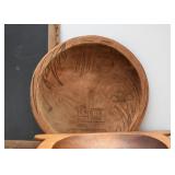 Asian Wooden Bowl