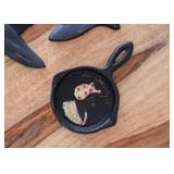 Vintage Miniature Cast Iron Skillet Vintage Miniature Cast Iron Skillet