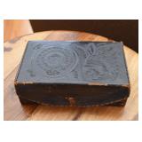 Tooled Leather Jewelry Box (Aztec Motif)