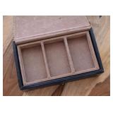 Tooled Leather Jewelry Box (Aztec Motif) Tooled Leather Jewelry Box (Aztec Motif)