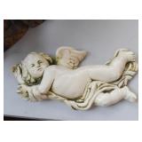 Plaster Cherub / Angel Decorative Accent Plaster Cherub / Angel Decorative Accent