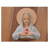 Virgin Mary / Sacred Heart Wall Hanging (Italy)