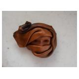 Leather Brooch