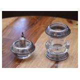 Table Lighter and Miniature Vase Table Lighter and Miniature Vase