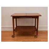 MCM Danish Modern Expansion Table / Cart (Mobler Denmark)