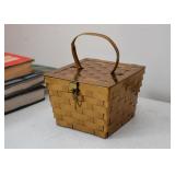 Gold Tone Metal Basket