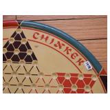 Vintage Chinese Checkers Game Board (1938)