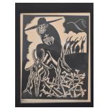 Woodblock Print - "Voodoo" (Artist Woodblock Print - "Voodoo" (Artist
