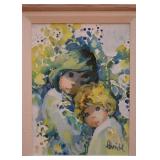 Vintage Framed Painting, Signed Vintage Framed Painting, Signed