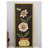 Vintage Wood Wall Art / Wall Hanging