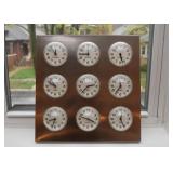 World Cities Time Clocks / Wall Hanging World Cities Time Clocks / Wall Hanging