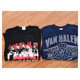 Concert T-Shirts / Tees (Van Halen Tee is SOLD)