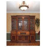 Stunning Traditional Display Cabinet with Secretary