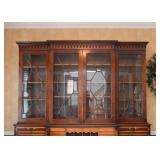 Stunning Traditional Display Cabinet with Secretary