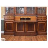 Stunning Traditional Display Cabinet with Secretary