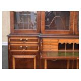 Stunning Traditional Display Cabinet with Secretary