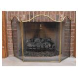 Brass Fireplace Screen