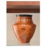 Wood Vase Art Piece