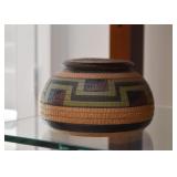 Art Pottery Jar / Covered Bowl