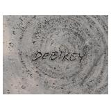 Debikey Studio Art Pottery Round Box 