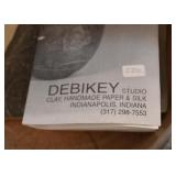 Debikey Studio Art Pottery Round Box 