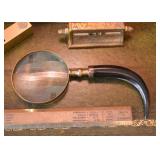 Horn Handled Magnifying Glass