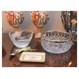 Glass & Crystal Bowls, Small Rose Dish