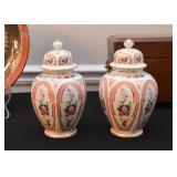 Lefton China Urns / Jars (Japan)