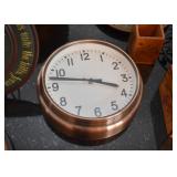 Copper Wall Clock