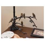 Metal Home Decor Sculpture (Birds on Branch)