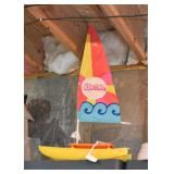 Vintage Barbie Sailboat