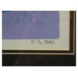 Contemporary Limited Edition Artwork, Signed and Numbered by Artist, C.S. Mao