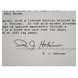 Contemporary Artwork, Serigraph, by R.J. Hohimer