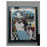 Contemporary Artwork, "Joy of Sax", Signed & Dated