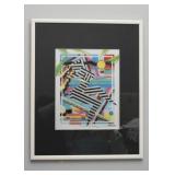 Contemporary Artwork, "Primal Dance", Signed & Dated