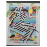 Contemporary Artwork, "Primal Dance", Signed & Dated