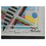 Contemporary Artwork, "Primal Dance", Signed & Dated