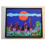 Contemporary Artwork, Initialed 