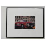 Framed Artwork, Signed David Chapple