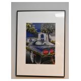 Framed Artwork, Signed David Chapple