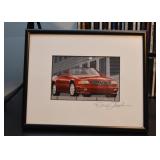 Framed Artwork, Signed David Chapple