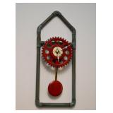 Assemblage Art Wall Clock