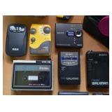 Portable Radios, Cassette Players, CD Players (Sony Walkman, Aiwa & Others)