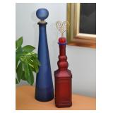 Colored Glass Bottles