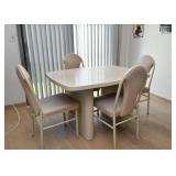 Contemporary Kitchen Table & 4 Chairs
