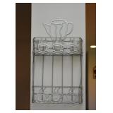 Coffee / Demitasse Cup Wall Shelf