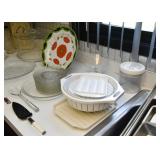 Glass Dishes, Microwave Accessories