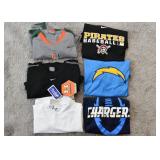 Sports Apparel - Team Jerseys, Shirts, Sweatshirts, Etc.