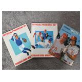 Vintage Chicago Cubs Official Programs