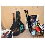 Tennis Rackets, Baseball Bats, Sporting Goods